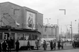 Leipziger Messe Straßenbahn 1963, Leipzig Trade Fair 1963 tram