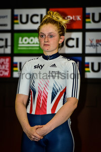 KAY Emily: Track Cycling World Cup - Glasgow 2016