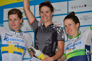 JOHANSSON Emma, CANUEL Karol-Ann, SPRATT Amanda: Thüringen Rundfahrt der Frauen 2015 - 7. Stage