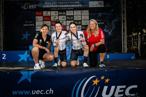 BRENNAUER Lisa, CZAPLA Justyna, LITTBARSKI-GRAY Sean: UEC Track Cycling European Championships U23/U19– Cottbus 2024
