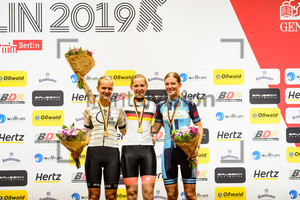 DOPJANS Hanna, LEONHARDT Paula, SCHOPPE Olivia: German Track Cycling Championships 2019