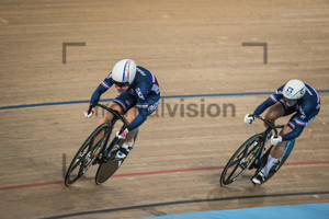 CLAIR Sandie, GROS Mathilde: UCI Track Cycling World Cup 2018 – London