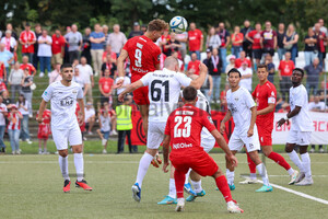 Leonardo Vonic Mülheimer FC 97 - Rot-Weiss Essen Spielfotos 08.09.2024