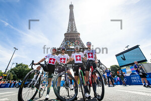 ZANETTI Linda, CHABBEY Elise, RÜEGG Noemi, HARTMANN Elena: Olympic Games - Paris 2024