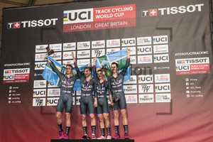 Huub Wattbike Test Team: UCI Track Cycling World Cup 2018 – London