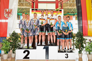 Schweriner SC 1, RV 08 Dudenhofen, Sprintteam Thüringen: Track German Championships 2017