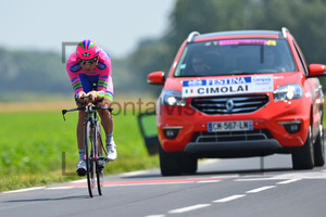 Davide Cimolay: 11. Stage, ITT from Avranches to Le Mont Saint Michel