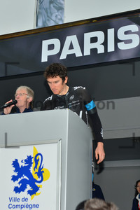 Geraint Thomas: Paris - Roubaix 2014