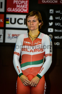 SHARAKOVA Tatsiana: Track Cycling World Cup - Glasgow 2016