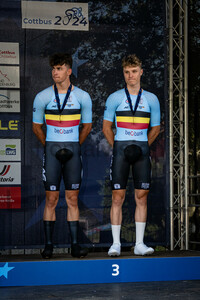 VANDENBRANDEN Noah, CRABBE Tom: UEC Track Cycling European Championships U23/U19– Cottbus 2024