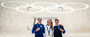 BATTEN Haley, FERRAND PREVOT Pauline, RISSVEDS Jenny: Olympic Games - Paris 2024