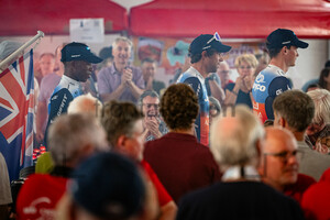 ENGELHARDT Felix, MATTHEWS Michael, BERHE Hagos Welay: Tour de Suisse - Men 2024 - Teampresentation