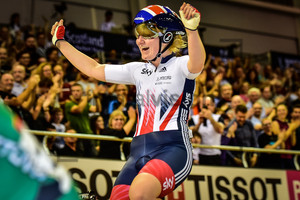 KAY Emily: Track Cycling World Cup - Glasgow 2016