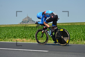 David Millar: 11. Stage, ITT from Avranches to Le Mont Saint Michel