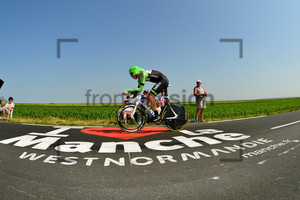 Sep Vanmarcke: 11. Stage, ITT from Avranches to Le Mont Saint Michel