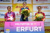 GUARISCHI Barbara, FIDANZA Martina, COLES-LYSTER Maggie: LOTTO Thüringen Ladies Tour 2024 - 3 Stage