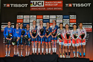 Italy, Great Britain, Japan: UCI Track Cycling World Cup Manchester 2017 – Day 3