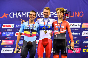 DE KETELE Kenny, PSZCZOLARSKI Wojciech, MATZNER Stefan: UEC European Championships 2018 – Track Cycling