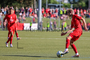 Lucas Brumme Mülheimer FC 97 - Rot-Weiss Essen Spielfotos 08.09.2024