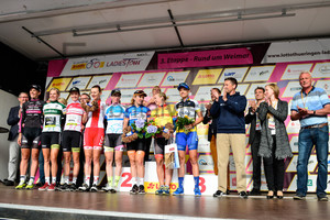 All Leader Jerseys: Lotto Thüringen Ladies Tour 2017 – Stage 3