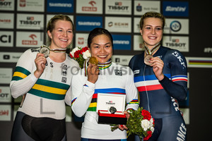 MORTON Stephanie, LEE Wai Sze, GROS Mathilde: UCI Track Cycling World Championships 2019