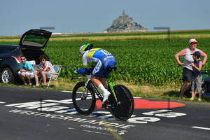 Stuart O Grady: 11. Stage, ITT from Avranches to Le Mont Saint Michel