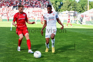 Anton Heinz, Isiah Young Rot-Weiss Essen vs. Rot Weiß Oberhausen 03.06.2023