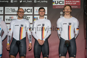 LEVY Maximilian, BICHLER Timo, EILERS Joachim: UCI Track Cycling World Cup 2018 – London
