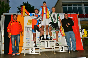 Podium, Mohs - Kenzler - Rechenbach (from left): 4. Stage, GroÂ§er Preis der Stadt Frankfurt Oder