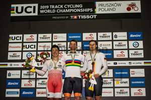 NITTA Yudai, BÜCHLI Matthijs, BÖTTICHER Stefan: UCI Track Cycling World Championships 2019