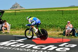 Svein Tuft: 11. Stage, ITT from Avranches to Le Mont Saint Michel