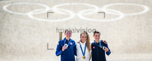 BATTEN Haley, FERRAND PREVOT Pauline, RISSVEDS Jenny: Olympic Games - Paris 2024