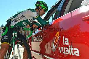 Start: Vuelta a Espana, 18. Stage, From Burgos To Pena Cabarga Santander