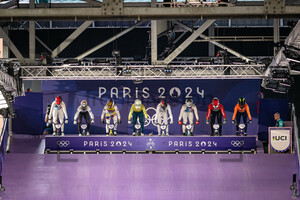 DAUDET Joris, LARSEN Kamren, ARBOLEDA OSPINA Diego Alejandro, KENNEDY Izaac, BEARMAN Rico, ANDRE Sylvain, REEVES Dean, VAN DER BURG Dave: Olympic Games - Paris 2024