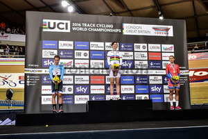 GLAESSER Jasmin, PAWLOWSKA Katarzyna, SIERRA CANADILLA Arlenis: UCI Track World Championships 2016