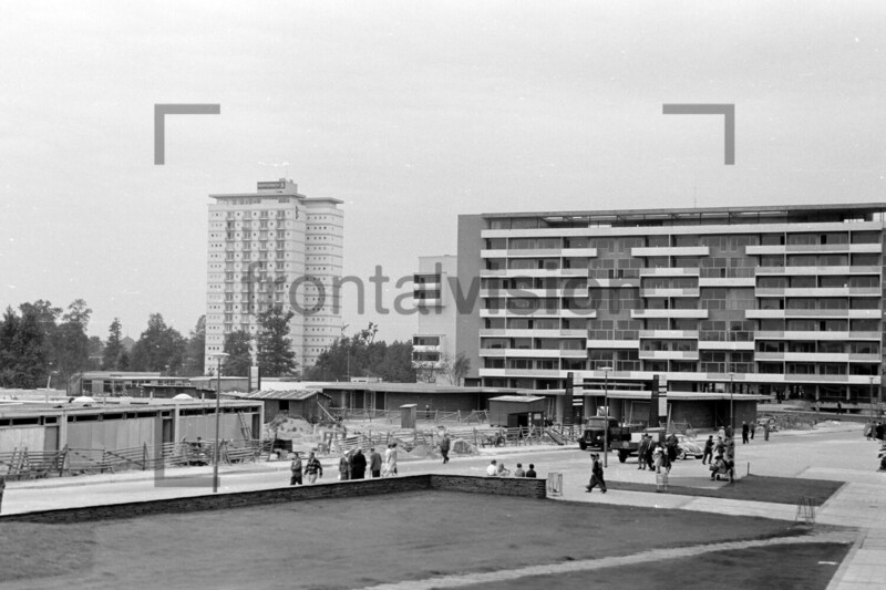 65 years Interbau Hansaviertel Berlin Comparison photos 1957 and 2022