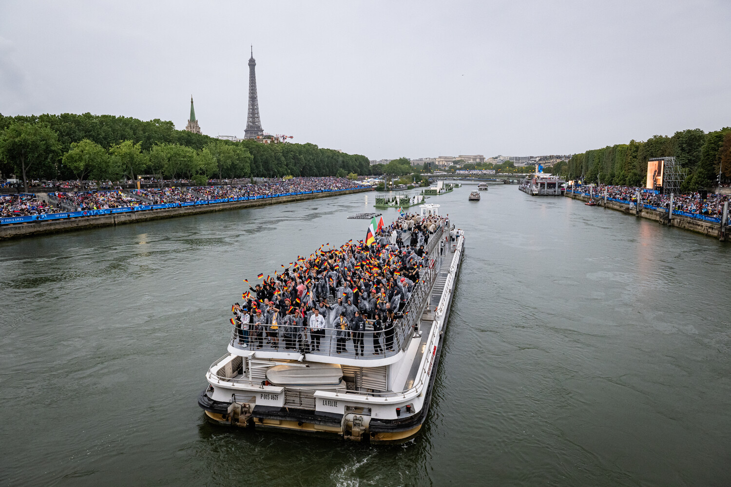 Opening ceremony of the 2024 Olympic Games Paris / 26 July 2024