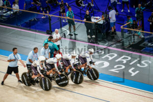 3. Day Olympic Track Cycling 07.08.2024 Fotos und Bilder