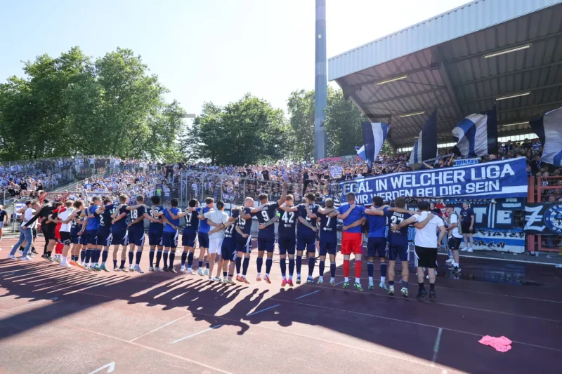 Rot Weiß Oberhausen vs. MSV Duisburg 3. Spieltag 10.08.2024 Regionalliga West Saison 2024/2025 Fotos und Bilder