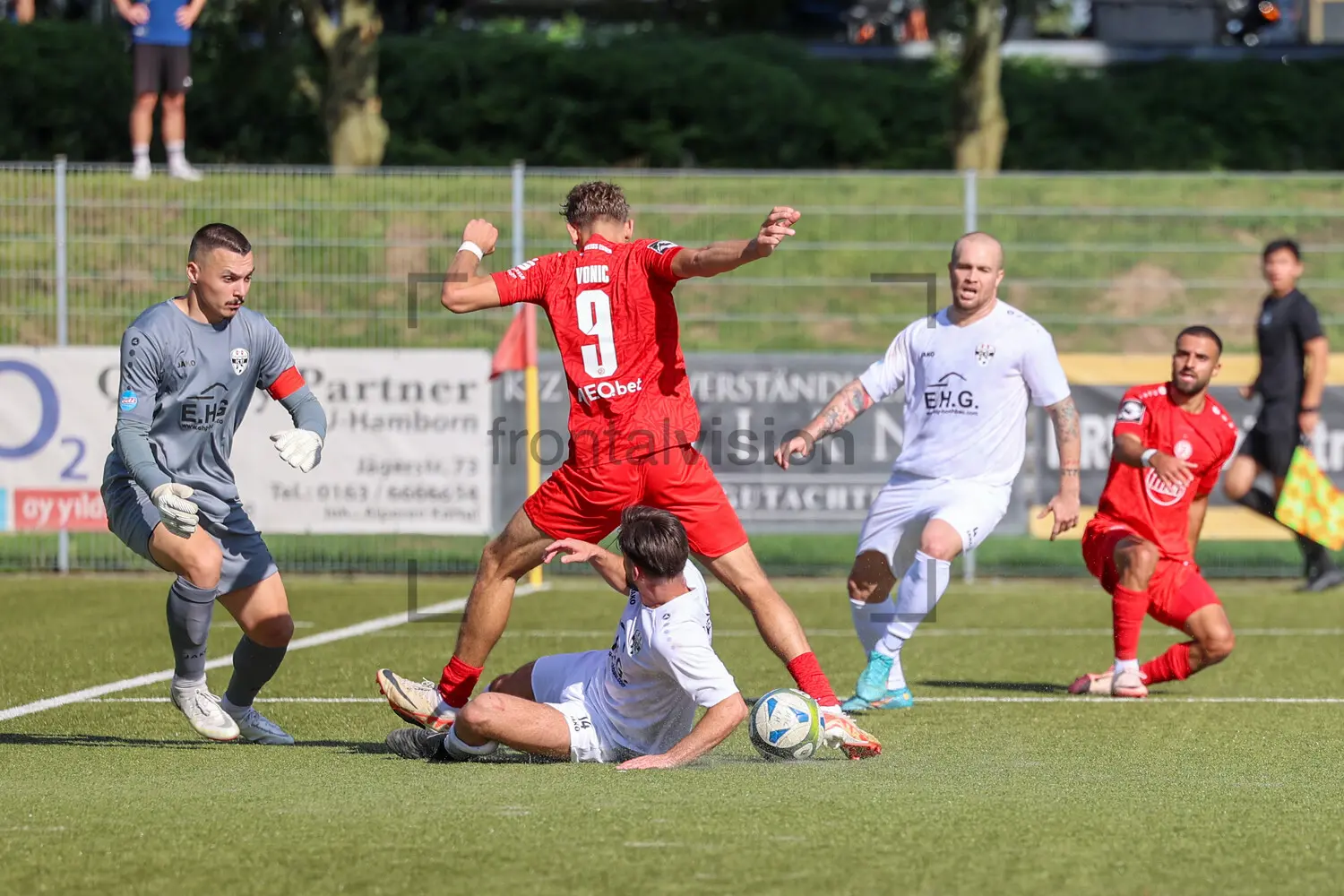 Mülheimer FC 97 gegen Rot-Weiss Essen 2. Runde Niederrheinpokal 2024