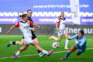 SGS Essen vs. Eintracht Frankfurt 5. Spieltag Google Pixel Frauen-Bundesliga 06.10.2024 Fotos und Bilder